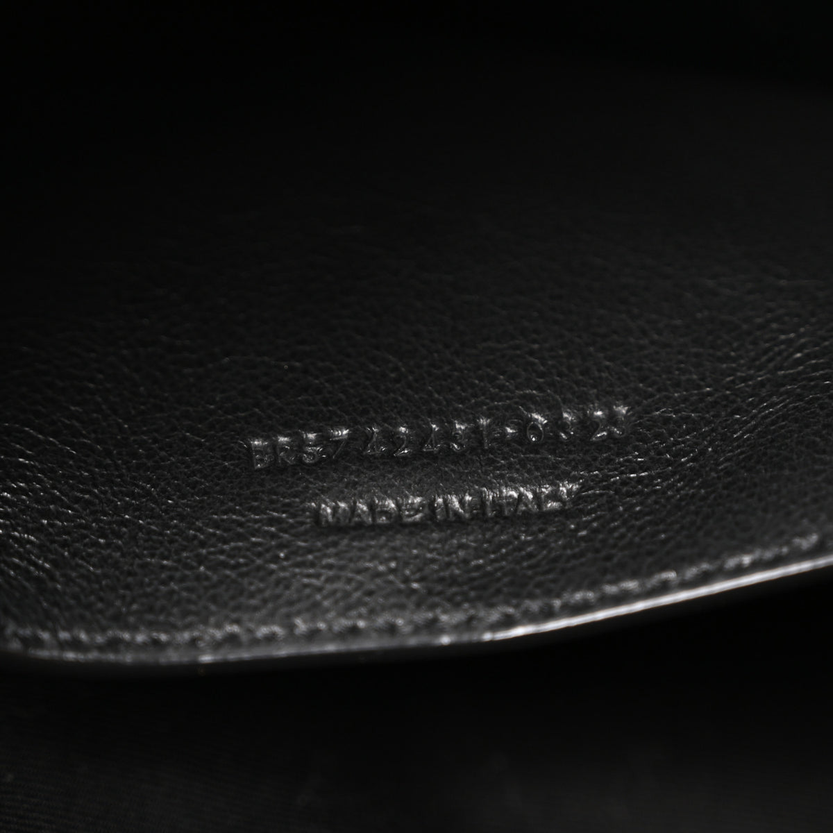 Patent Matelasse Monogram Large Jamie 4.3 Black