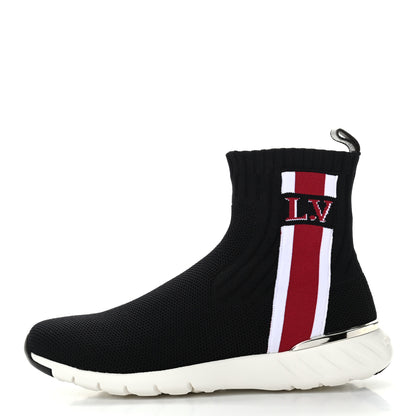 Louis Vuitton Stretch Fabric Aftergame Sneaker Boots 36 Black 1 of 8