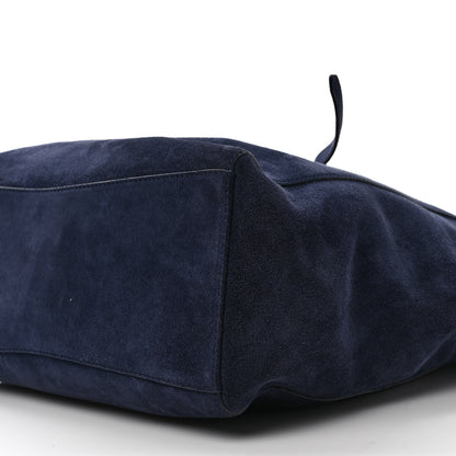 Jimmy Choo Suede Lexie Tote Navy Blue 8 of 10