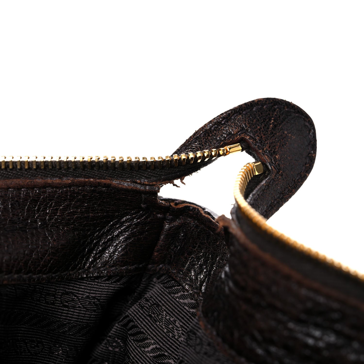 Prada Cervo Antik Hobo Cacao Sfumato 13 of 21