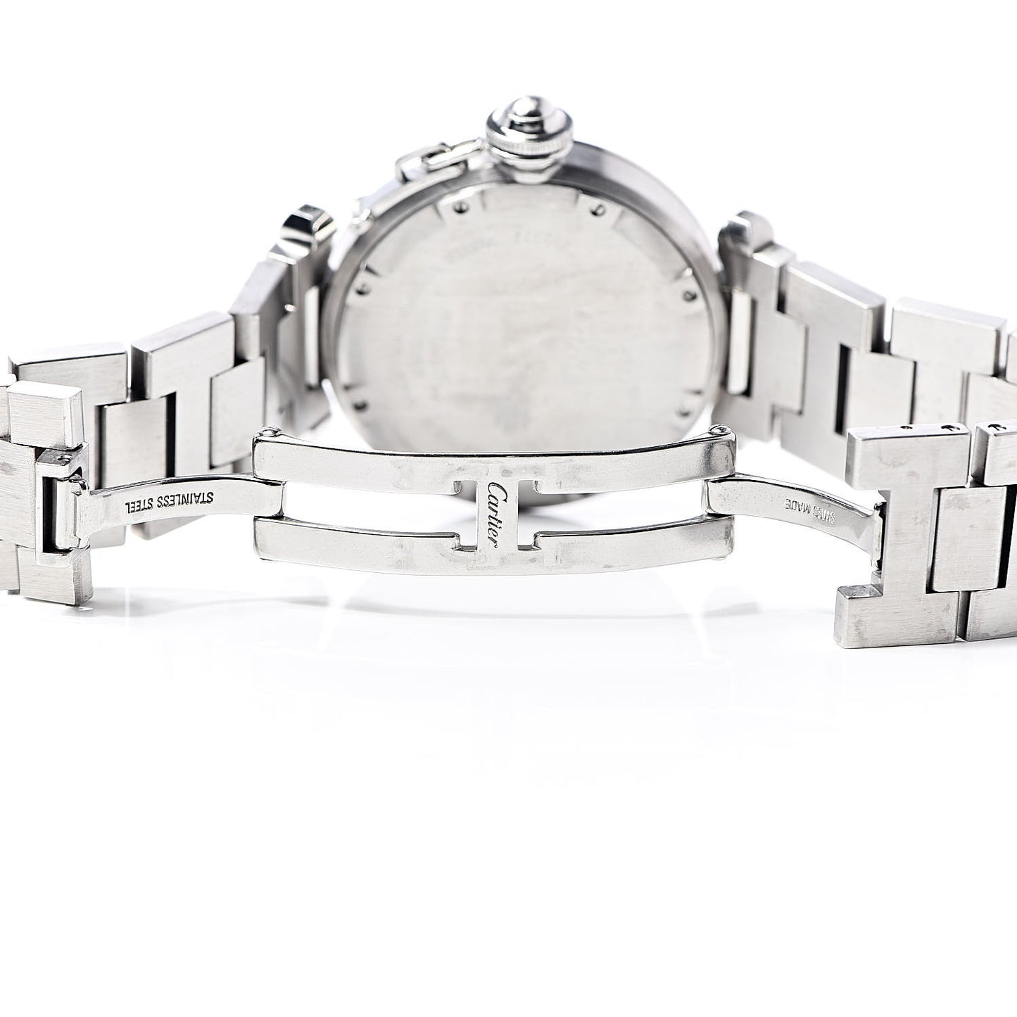 Stainless Steel 35mm Pasha GMT Automatic Watch