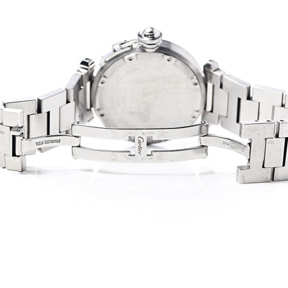 Cartier Stainless Steel 35mm Pasha GMT Automatic Watch 6 of 6