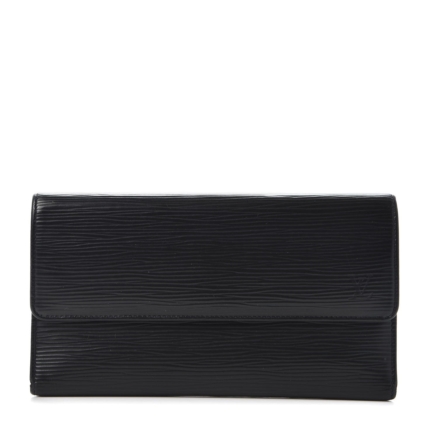 Epi Porte Tresor International Wallet Black