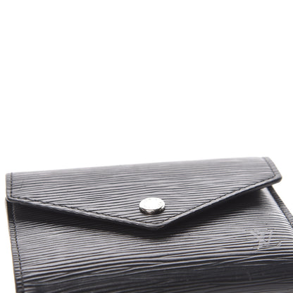 Louis Vuitton Epi Victorine Wallet Black 11 of 12