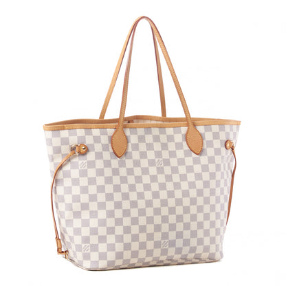Louis Vuitton Damier Azur Neverfull MM 2 of 9