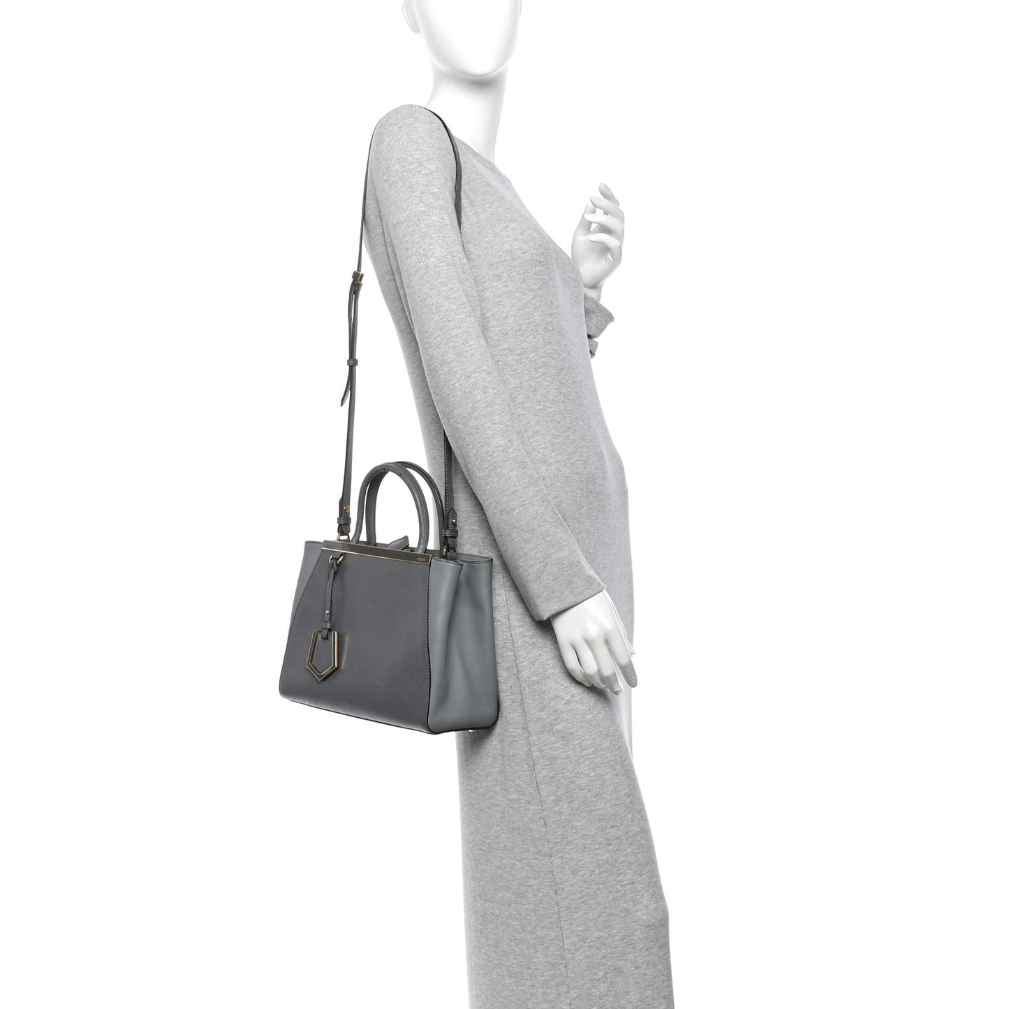 Vitello Elite Petite 2Jours Tote Grigio Grigio Chiaro