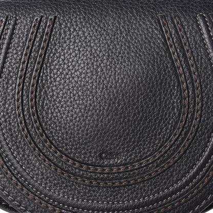 Chloe Calfskin Mini Marcie Round Crossbody Bag Black 16 of 18