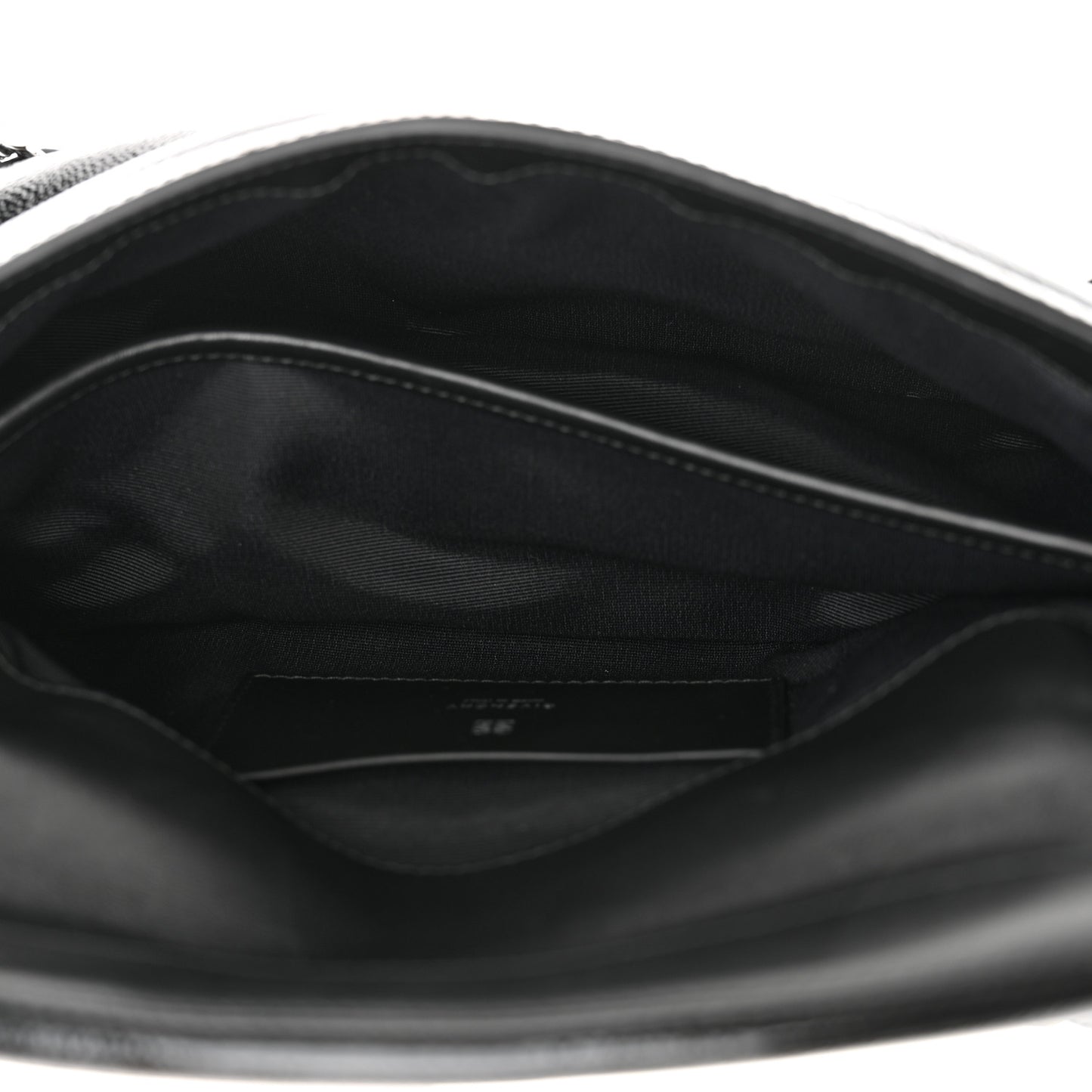 Patent Calfskin Small P'tit Voyou Bag Black