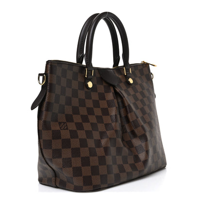 Louis Vuitton Damier Ebene Siena MM 3 of 10