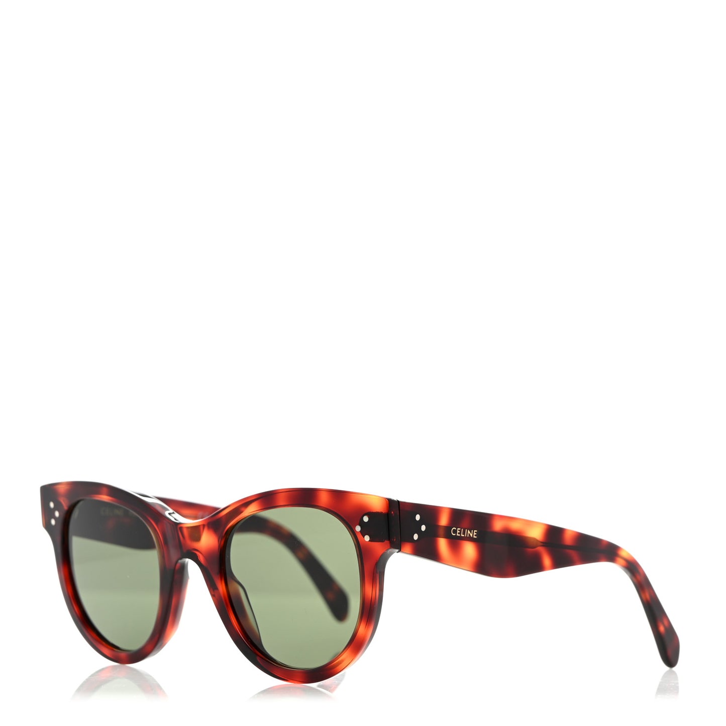 Acetate Round Sunglasses CL4003IN Tortoise