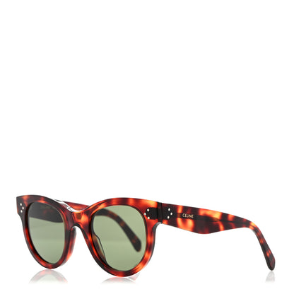 Celine Acetate Round Sunglasses CL4003IN Tortoise 1 of 7