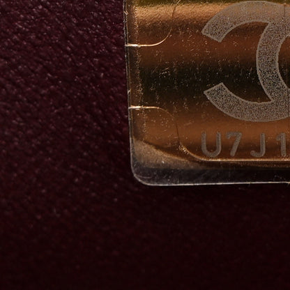 Chanel Lambskin Quilted Mini Rectangular Flap Burgundy 7 of 11
