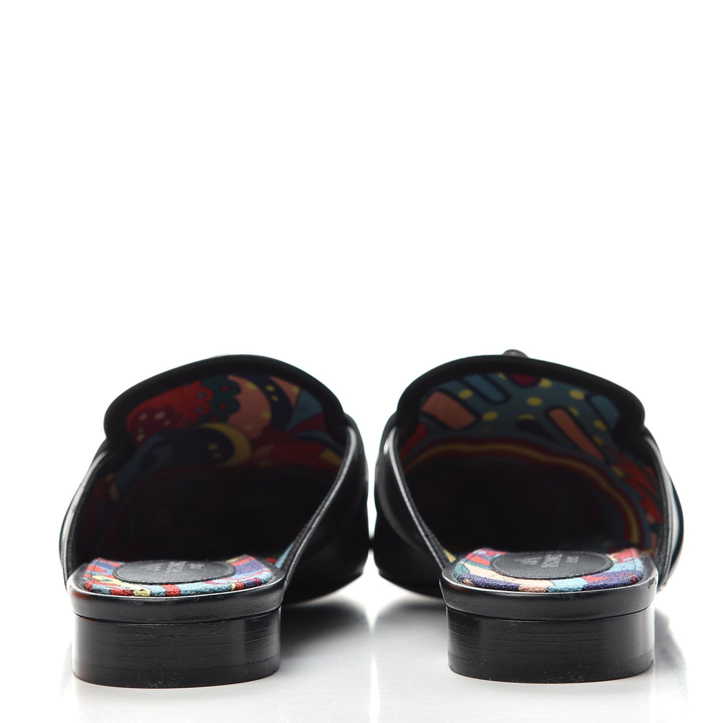 Goatskin Oz Mules 37 Black