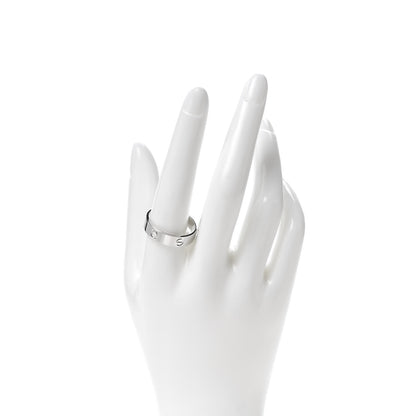 Cartier Platinum 5.5mm LOVE Ring 64 10.75 2 of 4