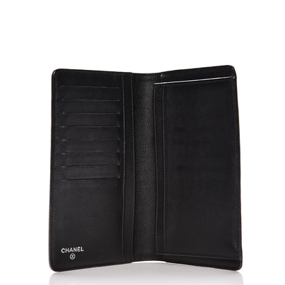 Chanel Caviar Timeless CC Yen Wallet Black 5 of 8