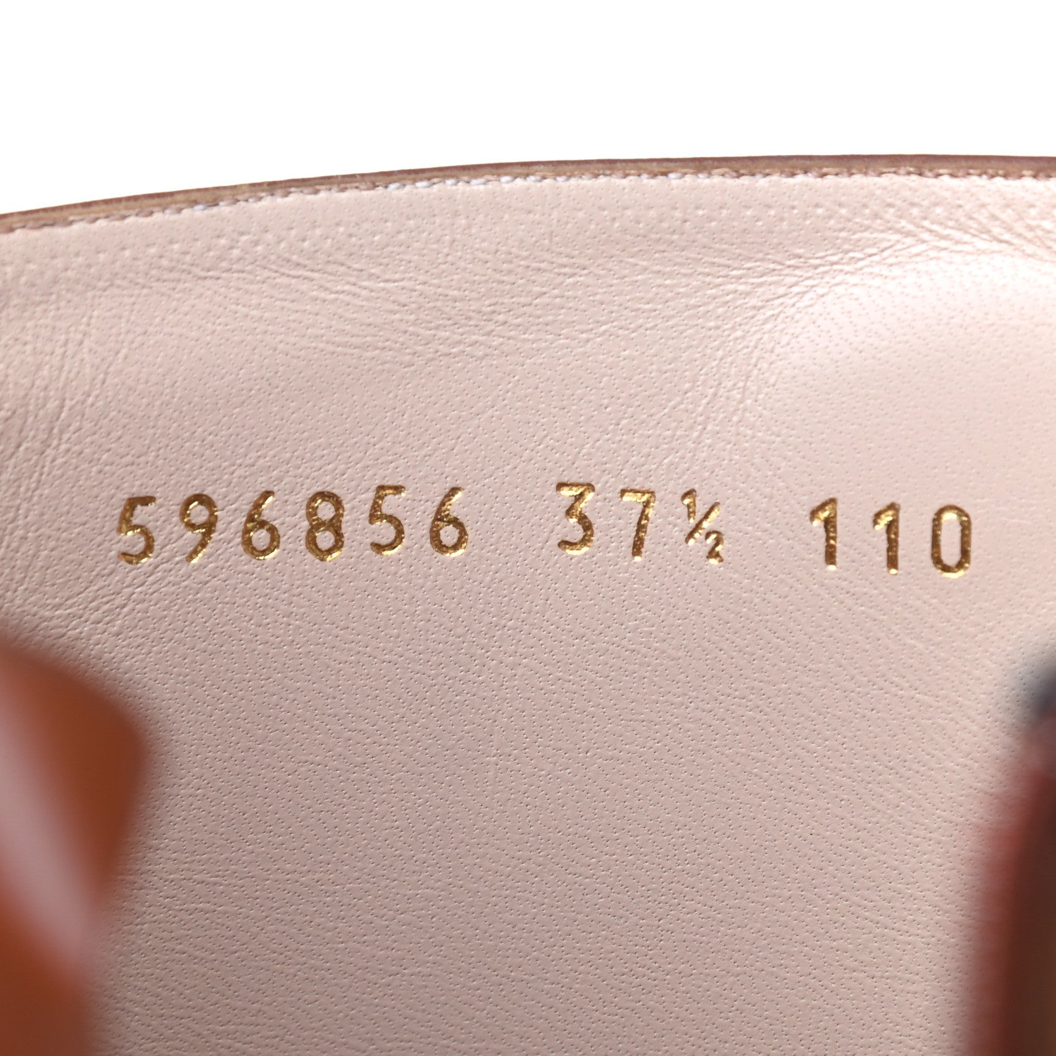 Gucci Calfskin Rosie Tall Riding Boots 37.5 Brown Papaya 7 of 8