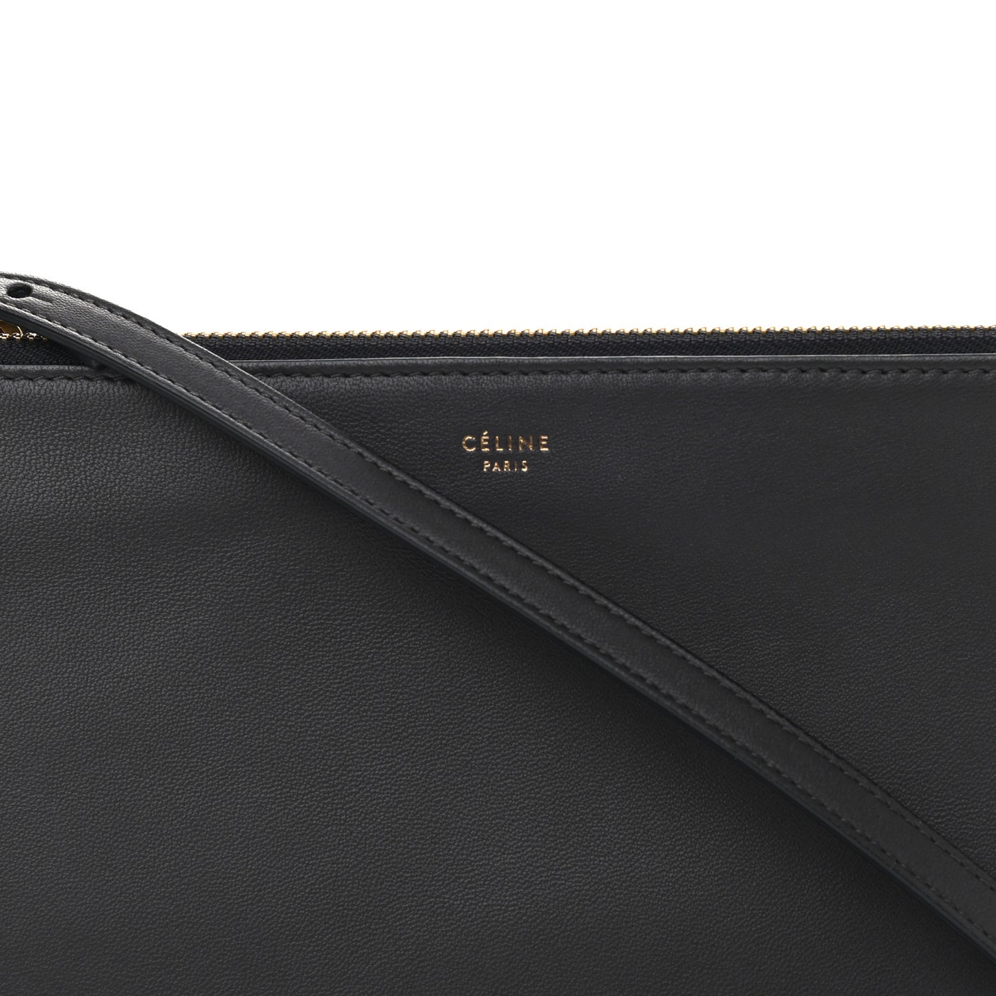 Lambskin Large Trio Crossbody Bag Anthracite