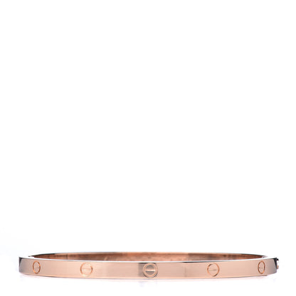 Cartier 18K Pink Gold Small LOVE Bracelet 16 1 of 5