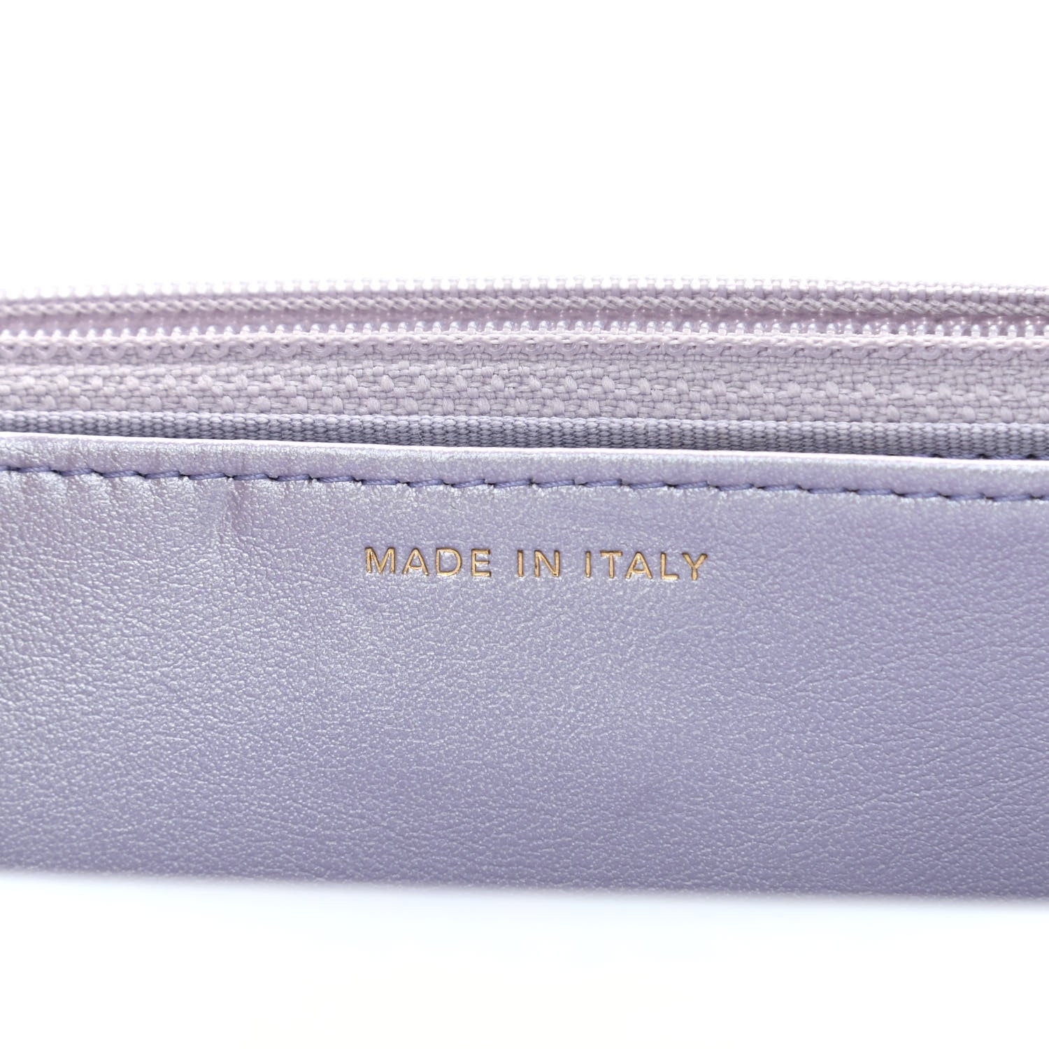 Chanel Iridescent Calfskin Quilted Chanel 19 Wallet On Chain WOC Light Purple 7 of 12