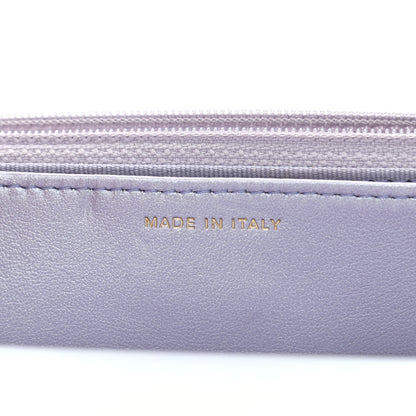 Chanel Iridescent Calfskin Quilted Chanel 19 Wallet On Chain WOC Light Purple 7 of 12
