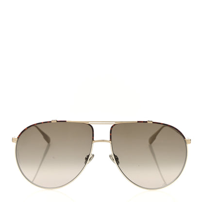 Christian Dior Metal Monsieur 1 Sunglasses Light Gold Havana 2 of 11