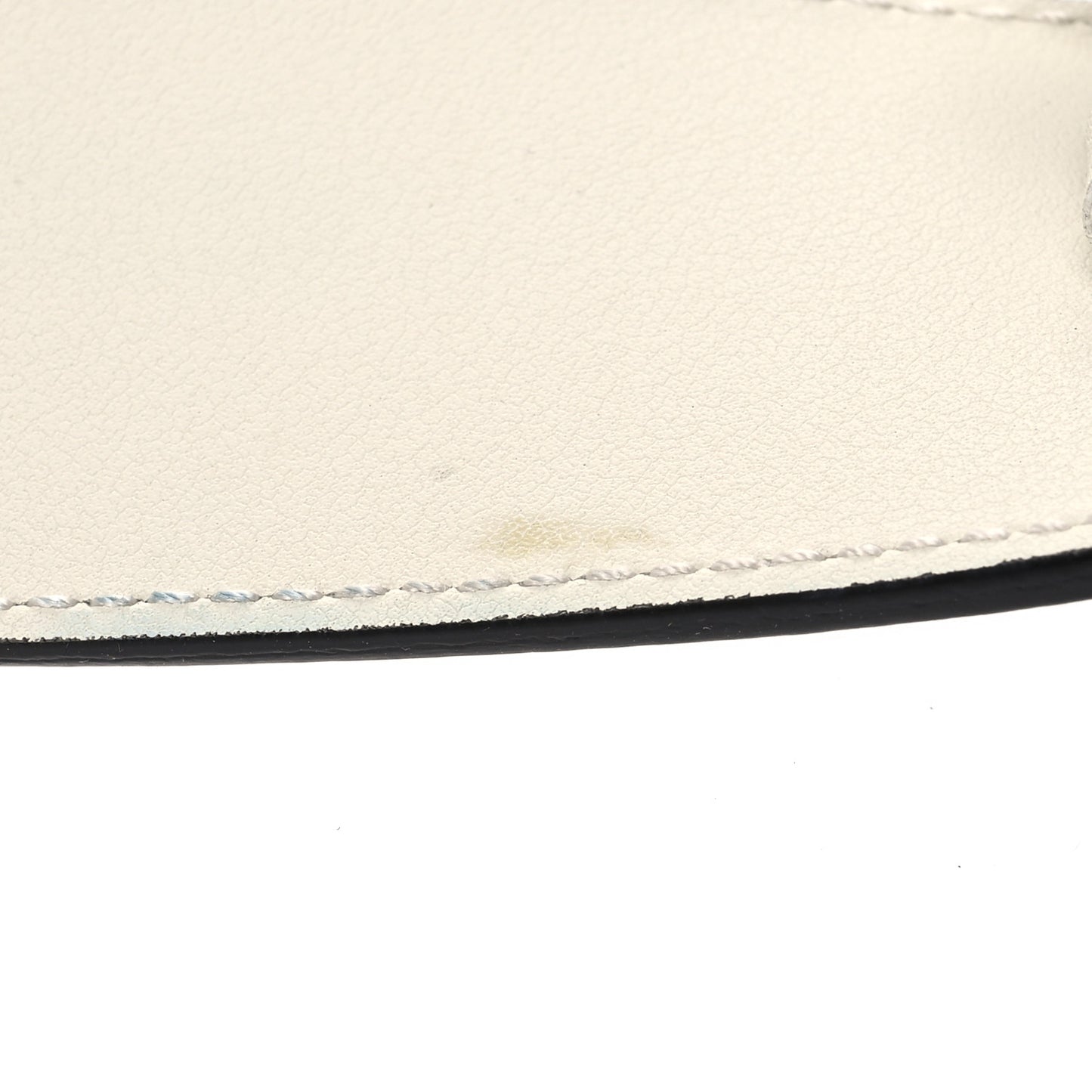Calfskin Double G 40mm Belt 80 32 Mystic White