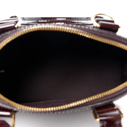 Louis Vuitton Vernis Alma BB Amarante 5 of 12