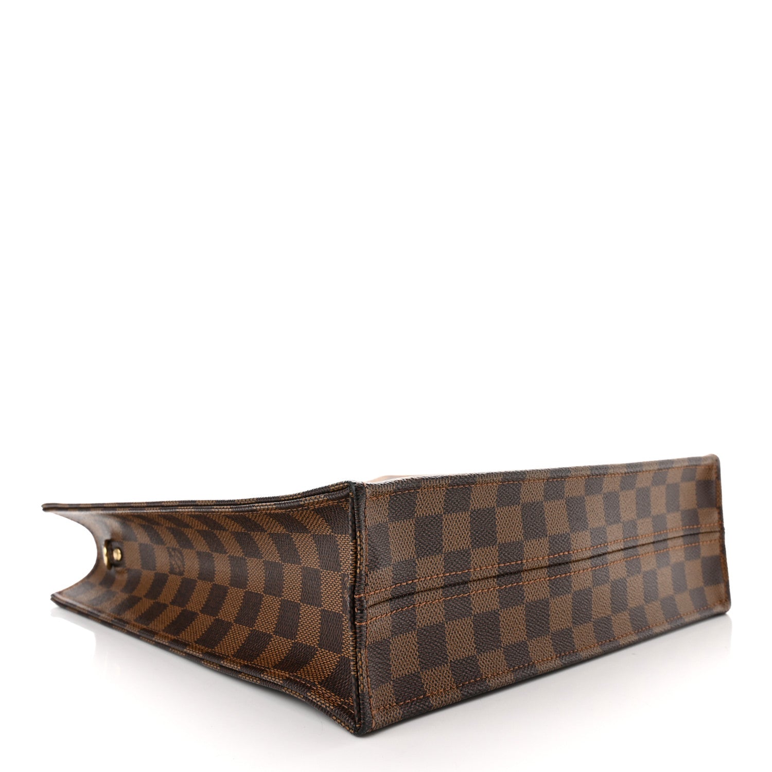 Louis Vuitton Damier Ebene Sac Plat PM 4 of 11