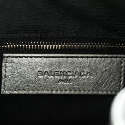 Balenciaga Agneau Giant 12 Silver Hardware Mini Pompon Gris Aluminum 7 of 8