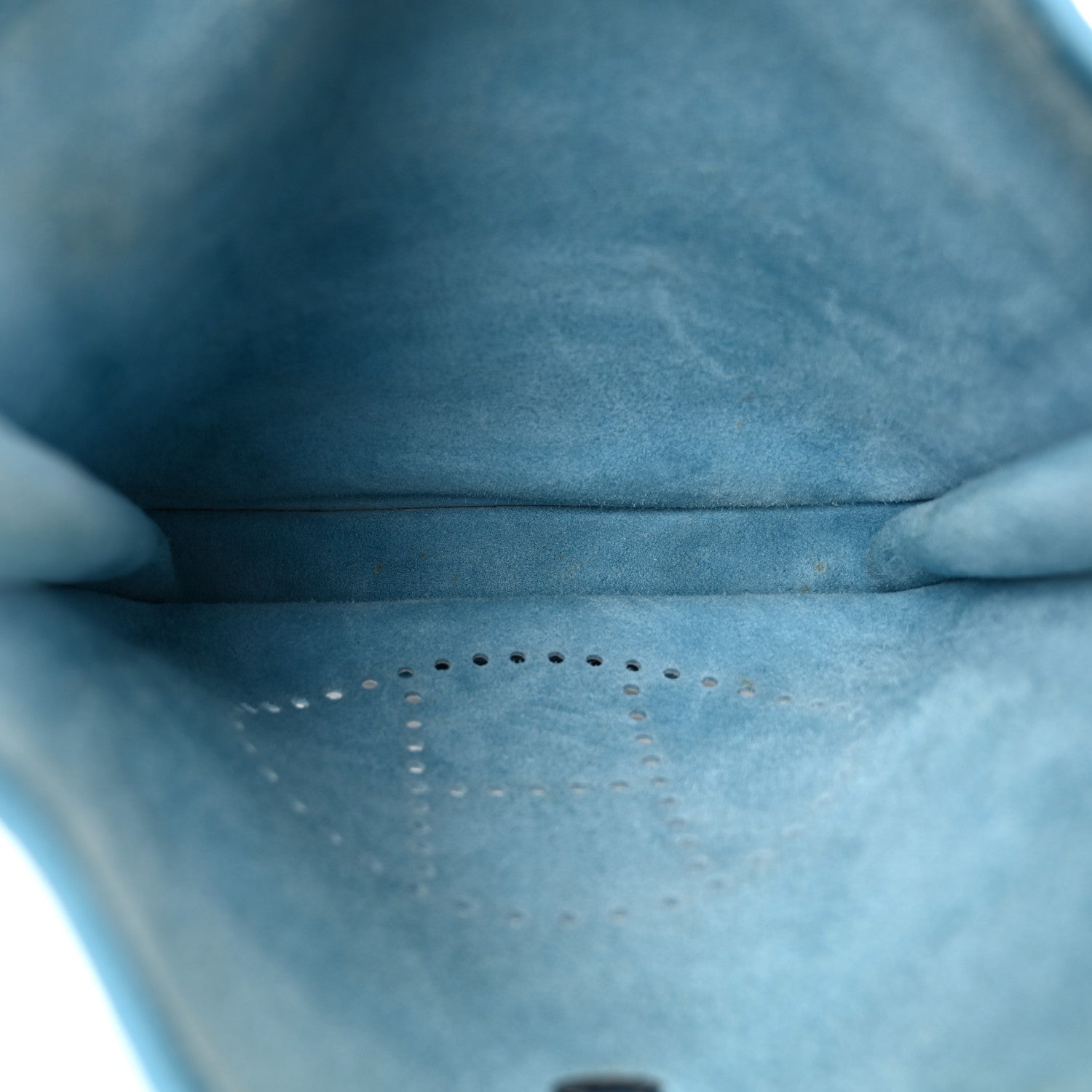 Hermes Taurillon Clemence Evelyne II PM Blue Jean 5 of 11