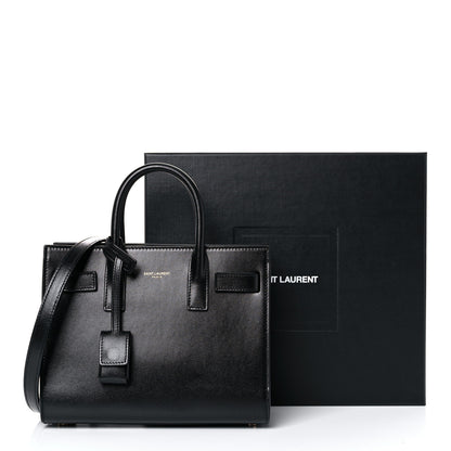 Saint Laurent Calfskin Nano Sac De Jour Black 12 of 12