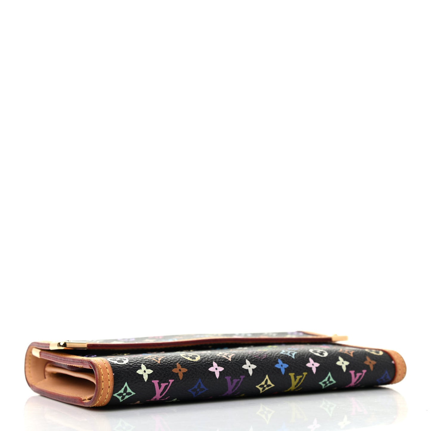 Monogram Multicolor Porte Tresor International Wallet Black