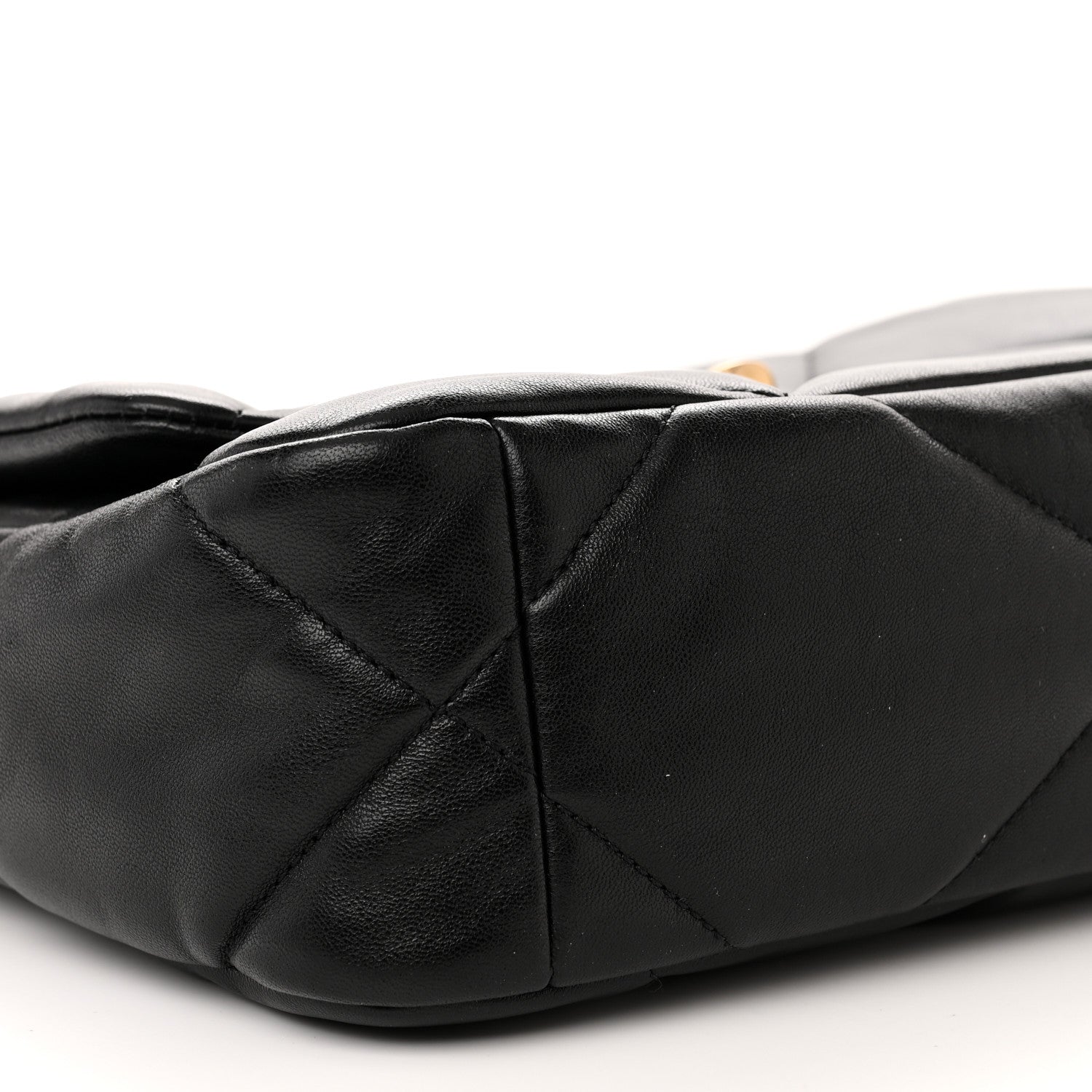 Chanel Lambskin Quilted Medium Chanel 19 Flap Black 9 of 10
