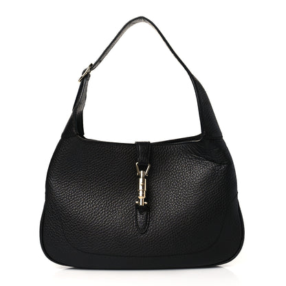 Gucci Calfskin Small Jackie O Hobo Black 1 of 9