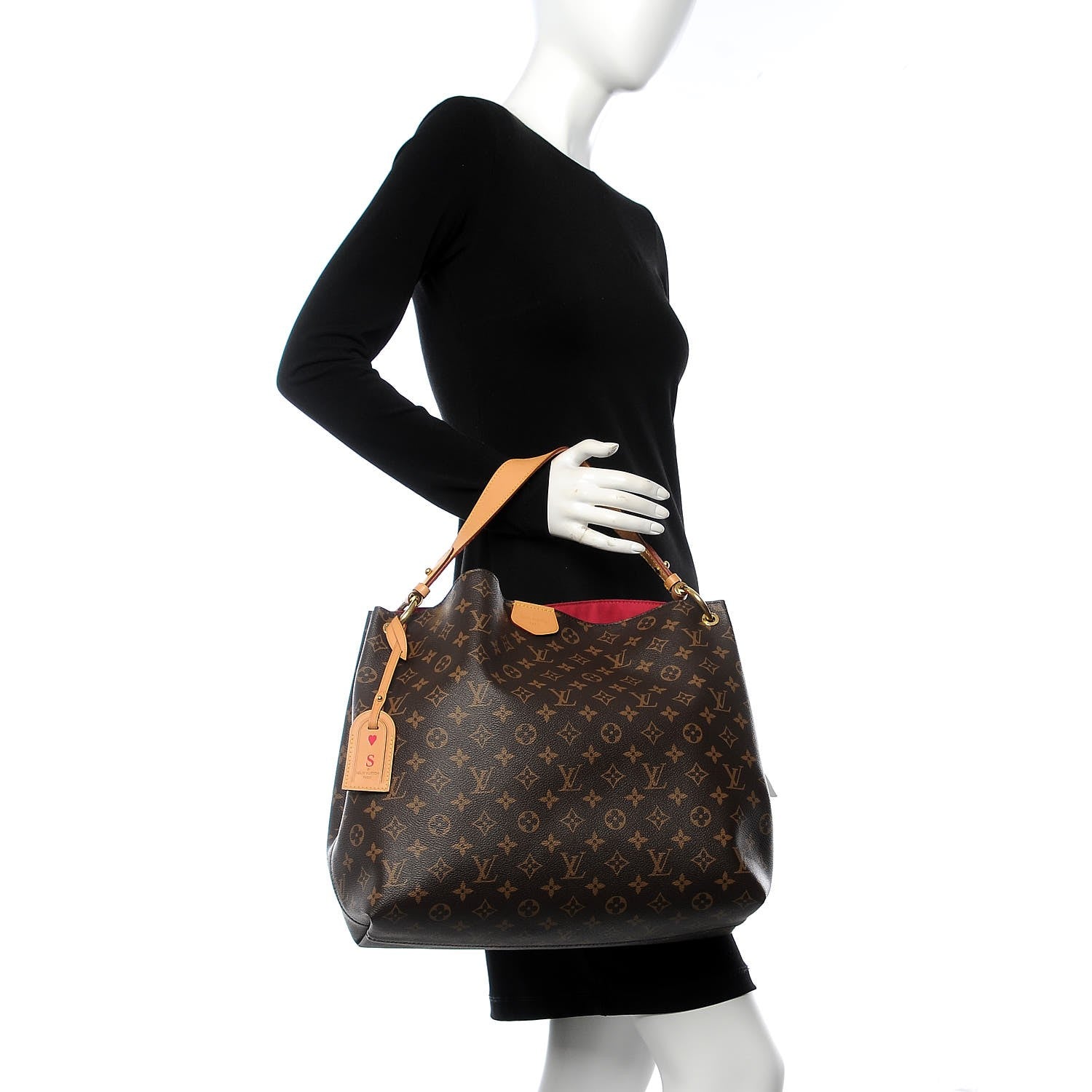 Louis Vuitton Monogram Graceful MM Pivoine 2 of 8