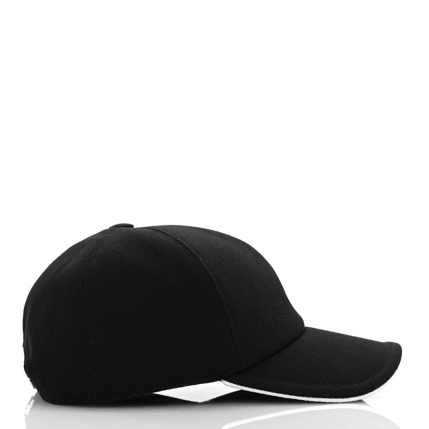 Chanel Cotton CC Cap Hat Black White 5 of 8