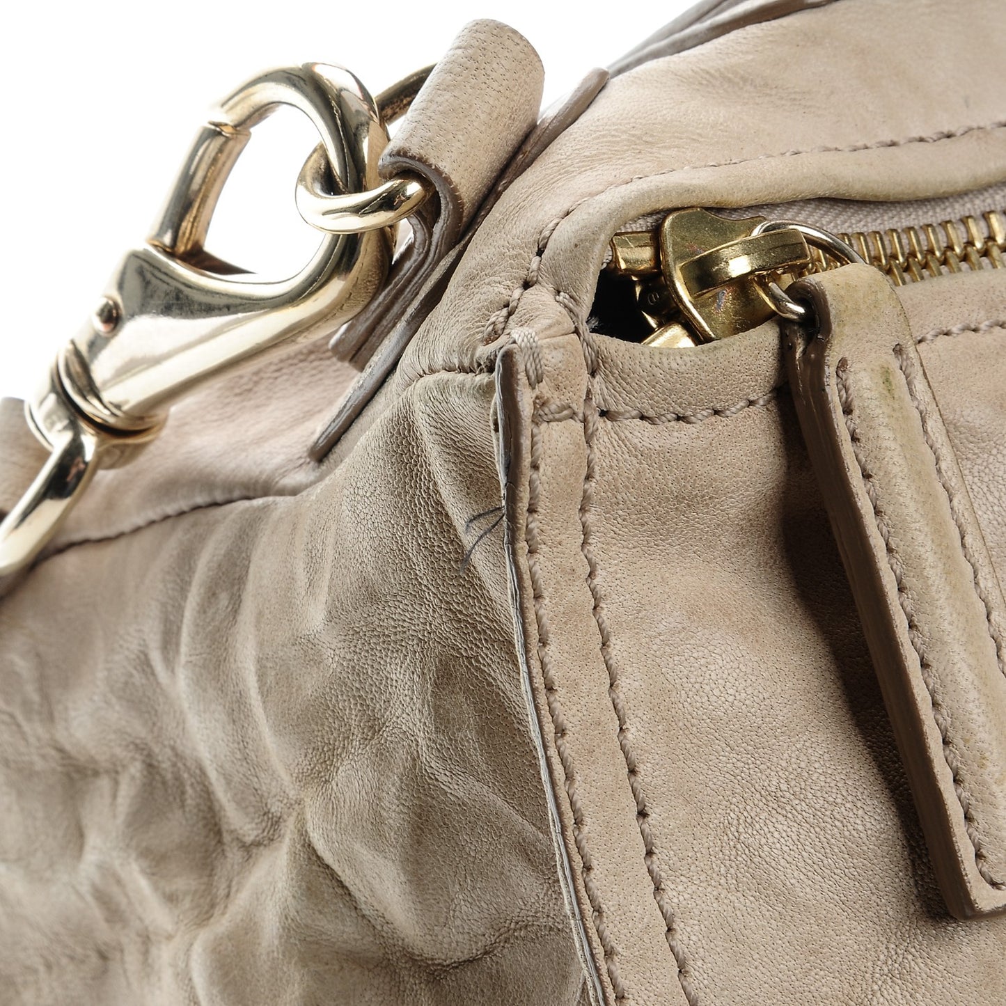 Tumbled Sheepskin Small Pandora Beige