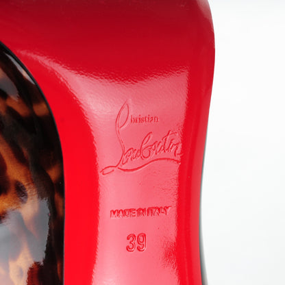 Louis Vuitton CHRISTIAN LOUBOUTIN Patent Tartaruga Decollete 554 70 Pumps 39 Testa Di Moro 6 of 7