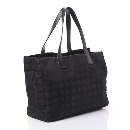 Chanel Nylon Large Travel Tote Black 2 of 12