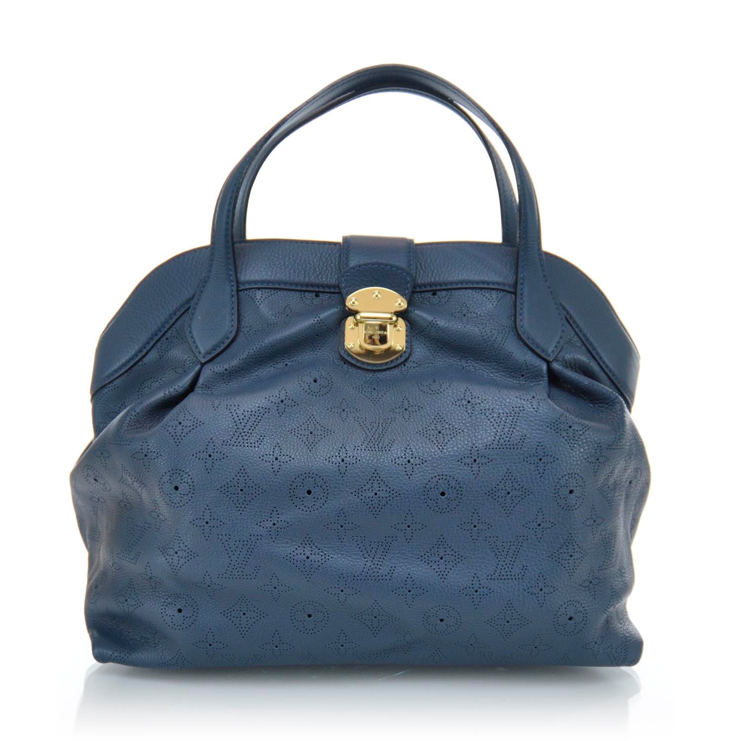 Louis Vuitton Mahina Cirrus MM Marine 1 of 9