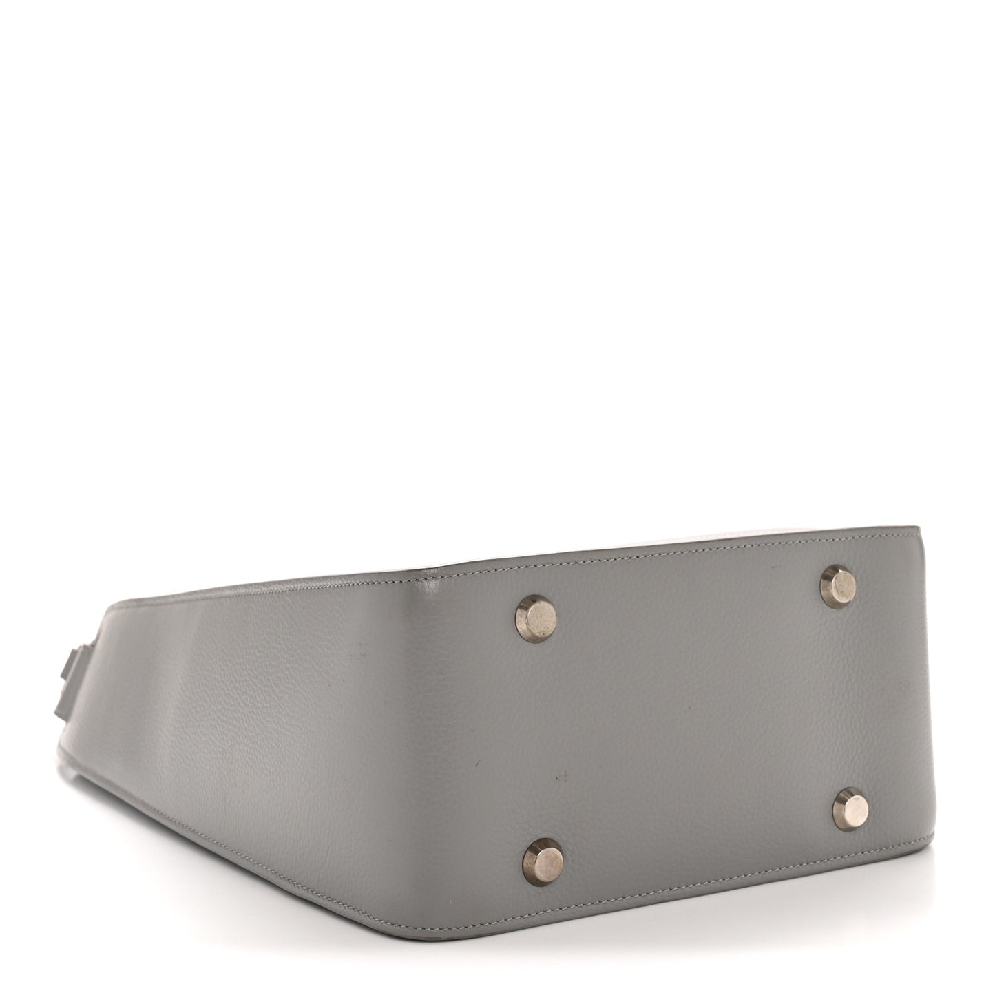 Calfskin Logo Embossed Small Tool 2.0 North-South Tote Balenciaga Grey
