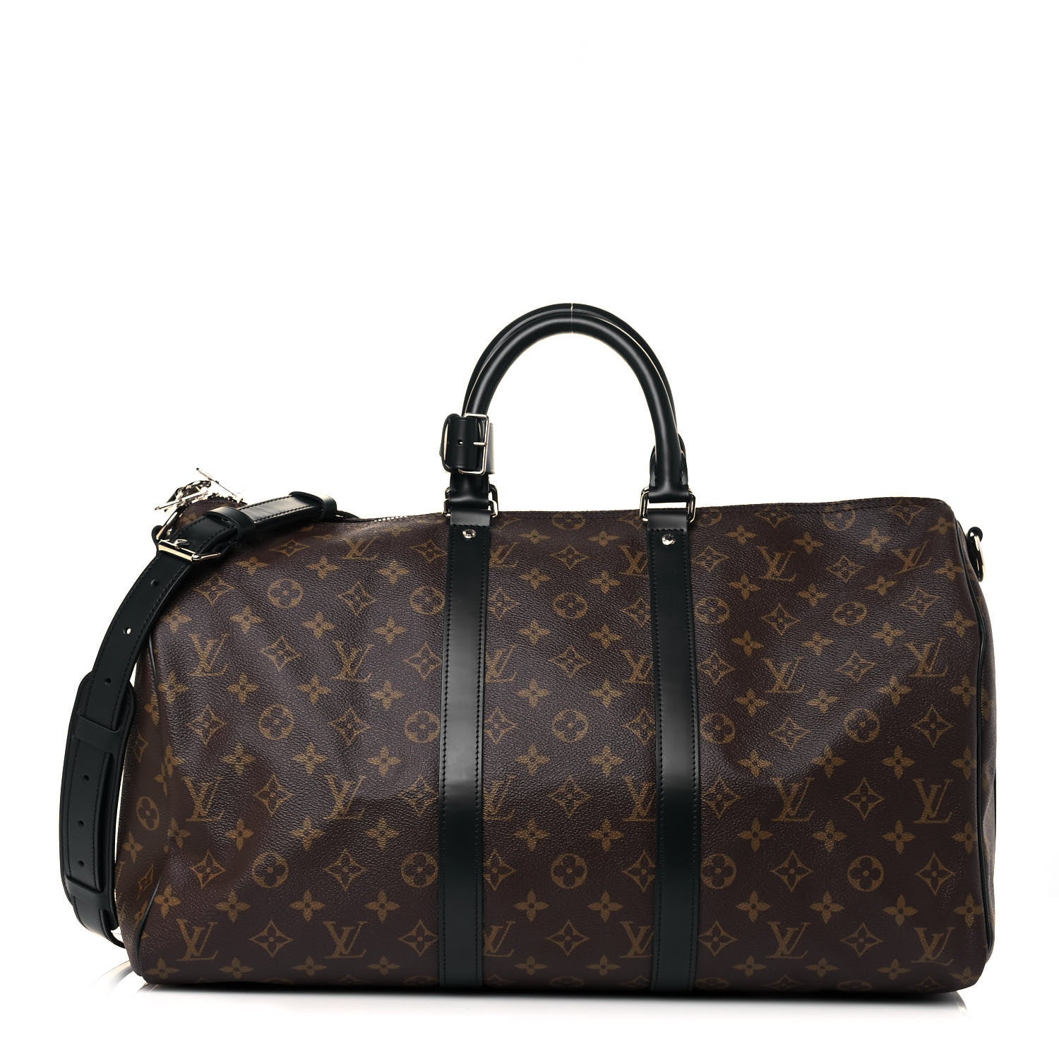 Louis Vuitton Monogram Macassar Keepall Bandouliere 45 1 of 11