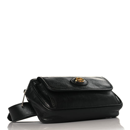 Gucci Fluffy Calfskin Morpheus Belt Bag 80 32 Black 4 of 10