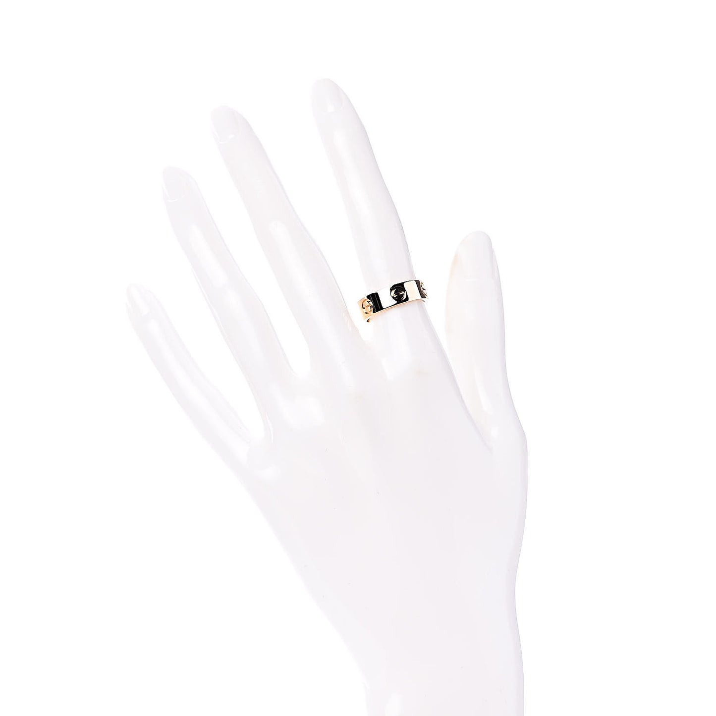 18K Yellow Gold 5.5mm LOVE Ring 51 5.75