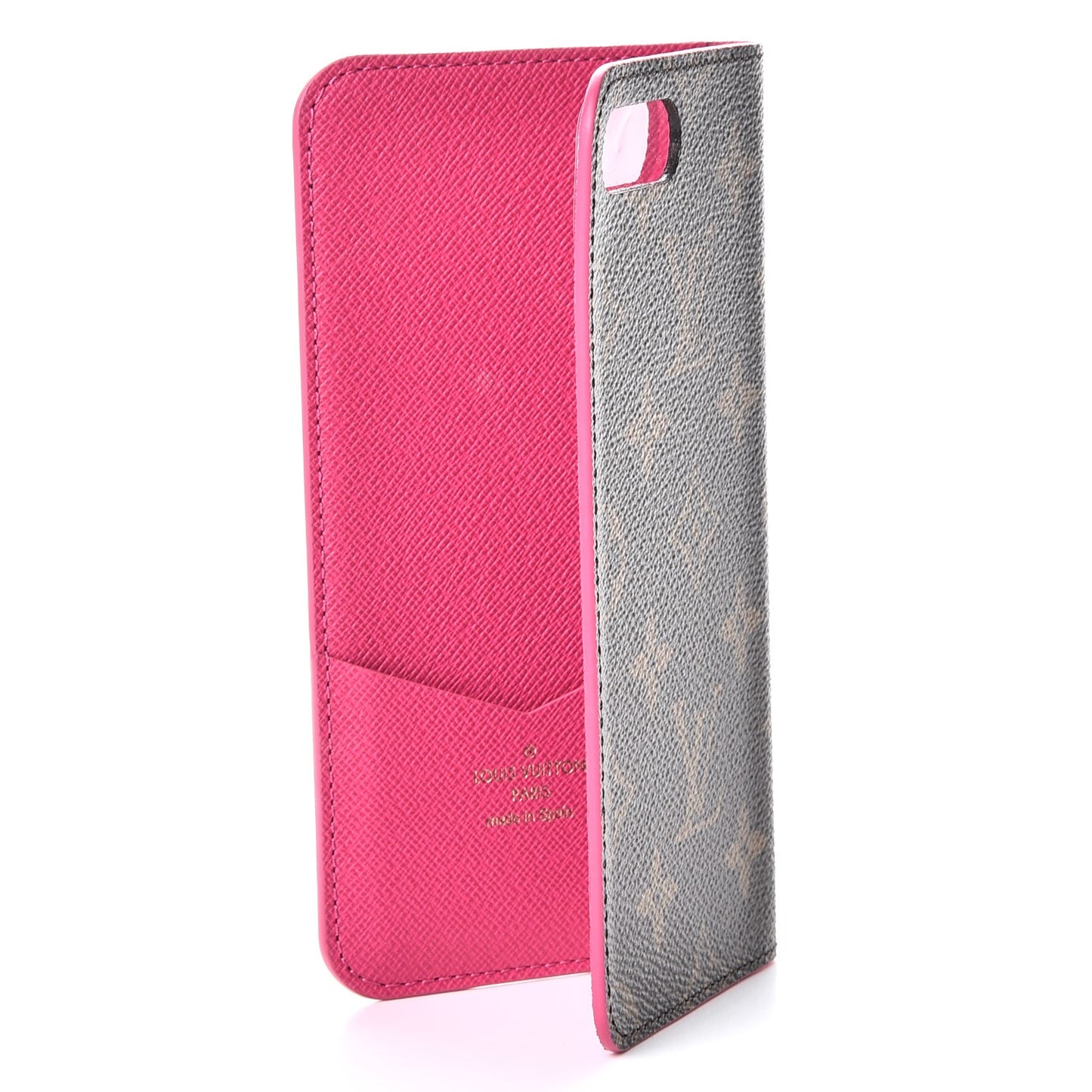 Monogram iPhone 7/8 Plus Folio Case Pink