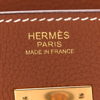 Hermes Togo Birkin 30 Gold 6 of 13