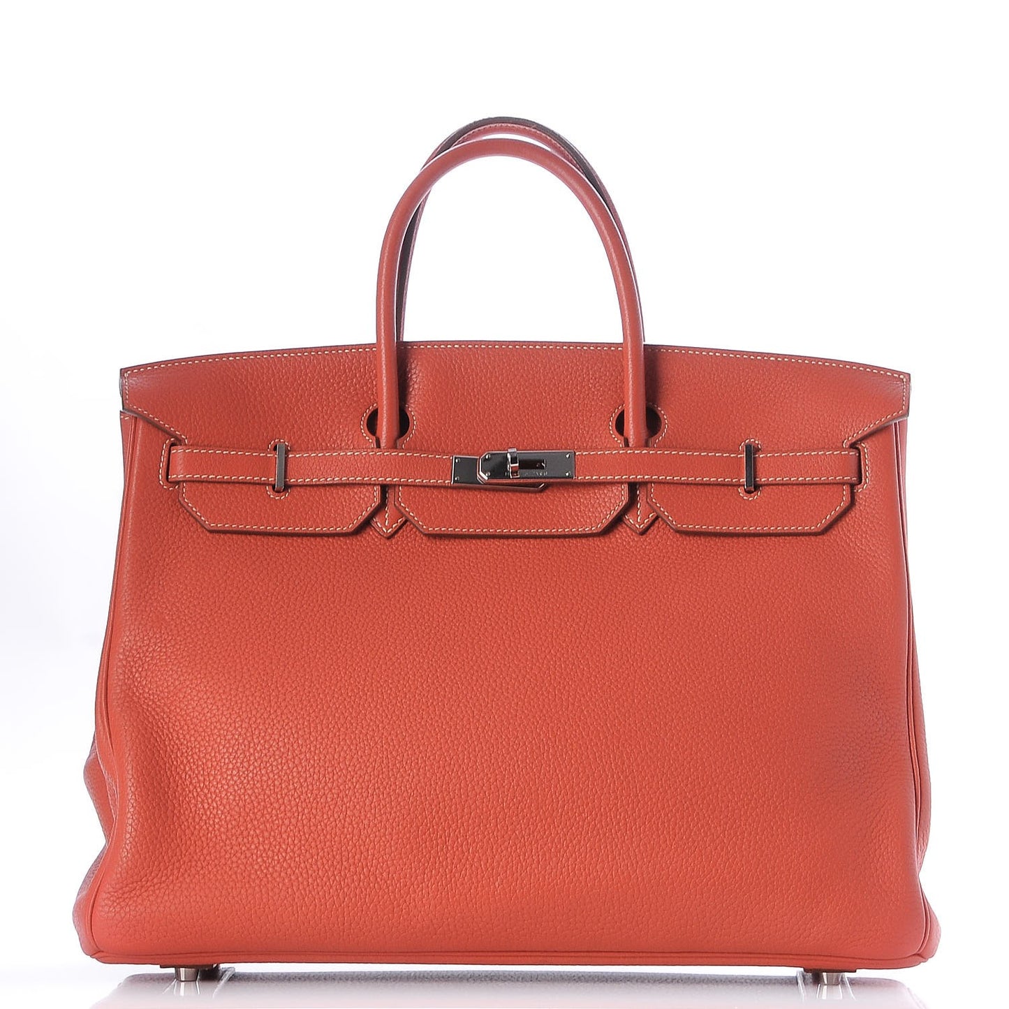 Taurillon Clemence Birkin 40 Sanguine