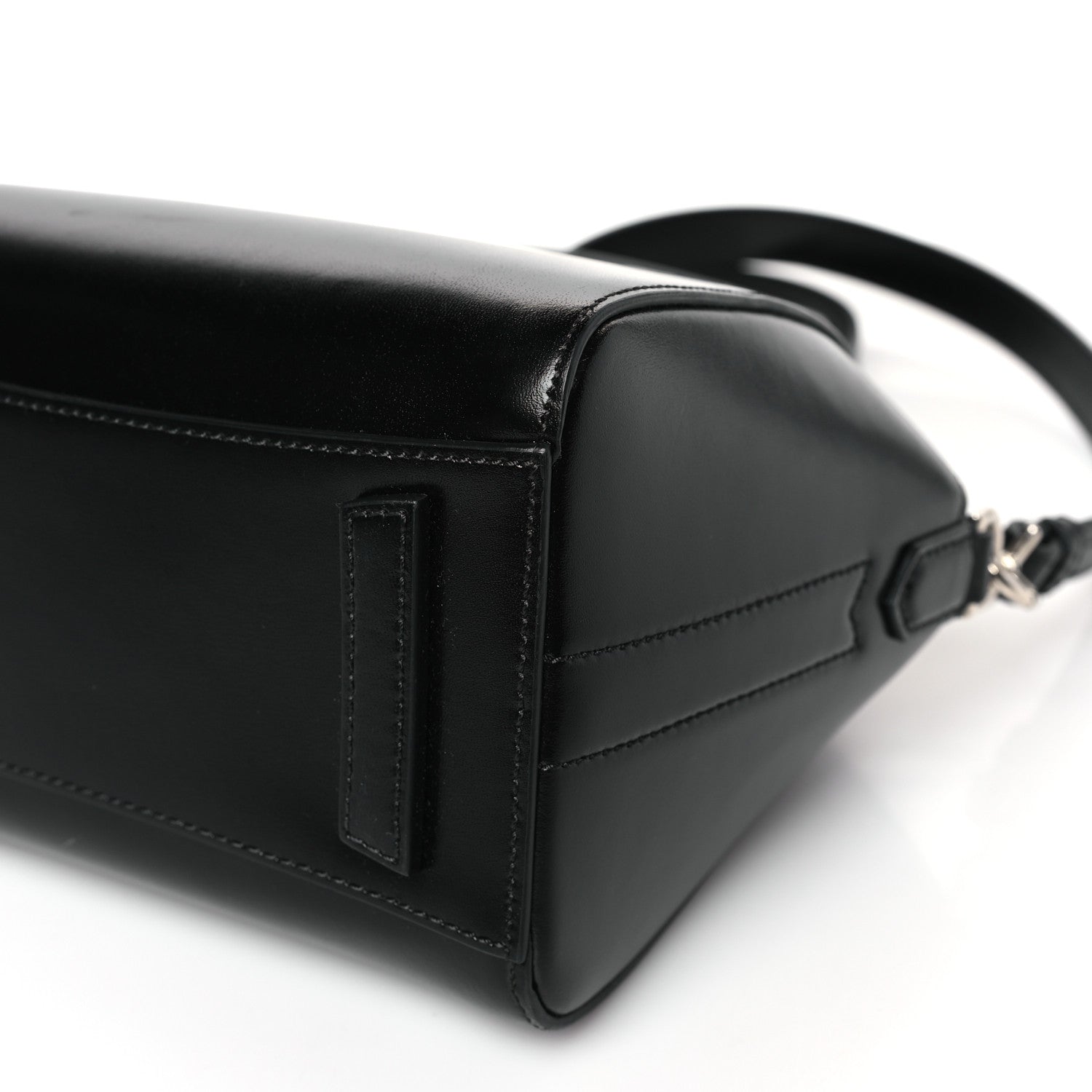 Givenchy Shiny Lord Calfskin Mini Antigona Black 9 of 10