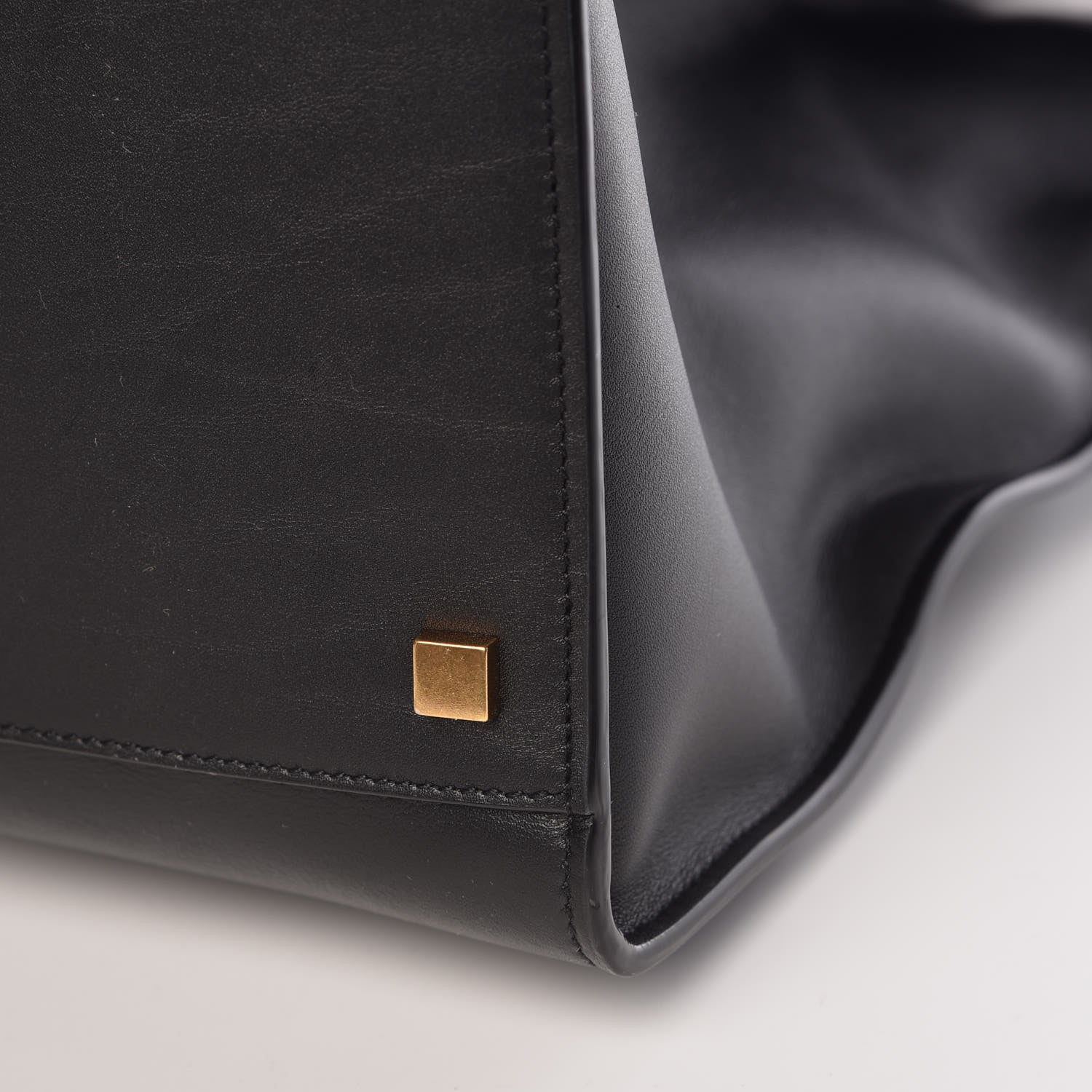 Saint Laurent Calfskin Large Manhattan Shopper Tote Black 13 of 13