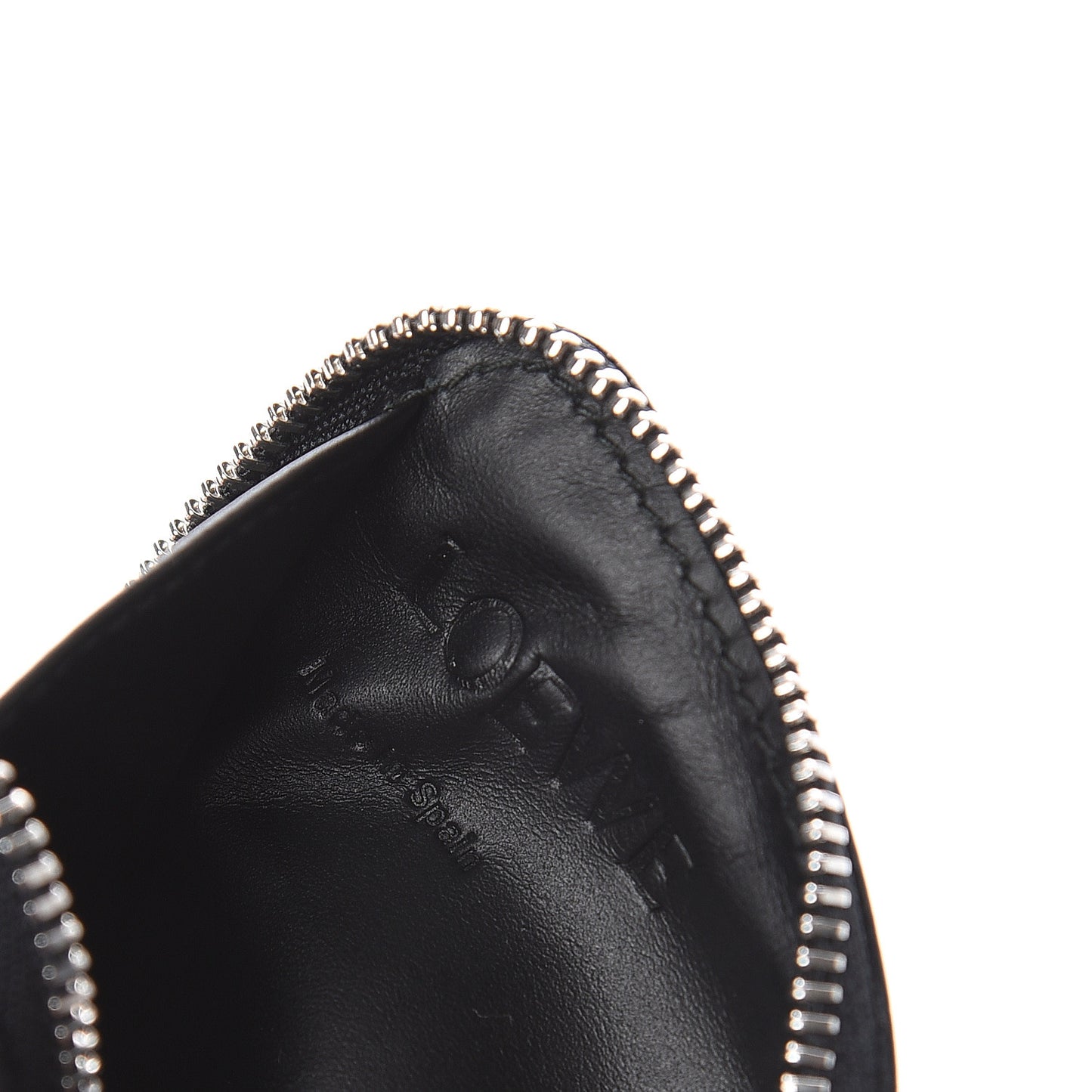 Calfskin Berlingo Coin Purse Black